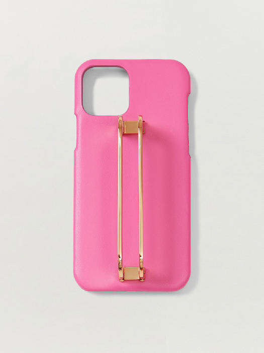 [EENK] Iphone XS/11/11Pro/11Pro Max Case Liney Neon Pink