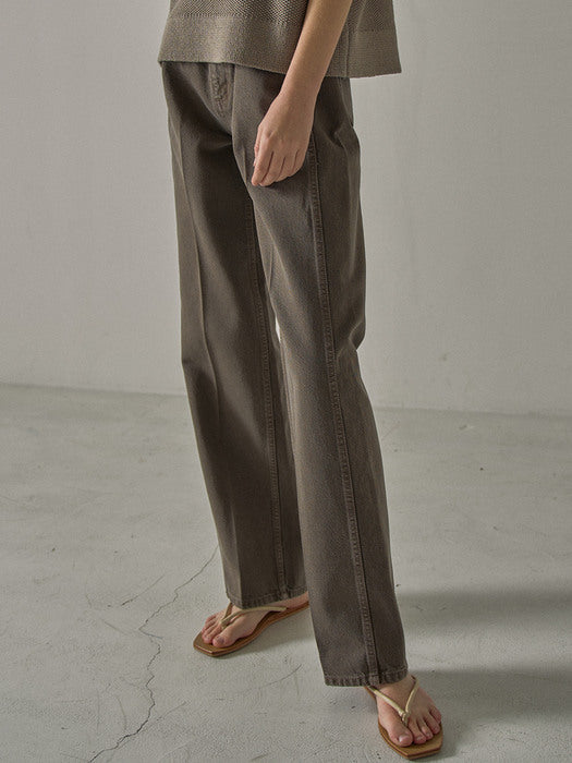 Facade Pattern Classic Denim ash brown