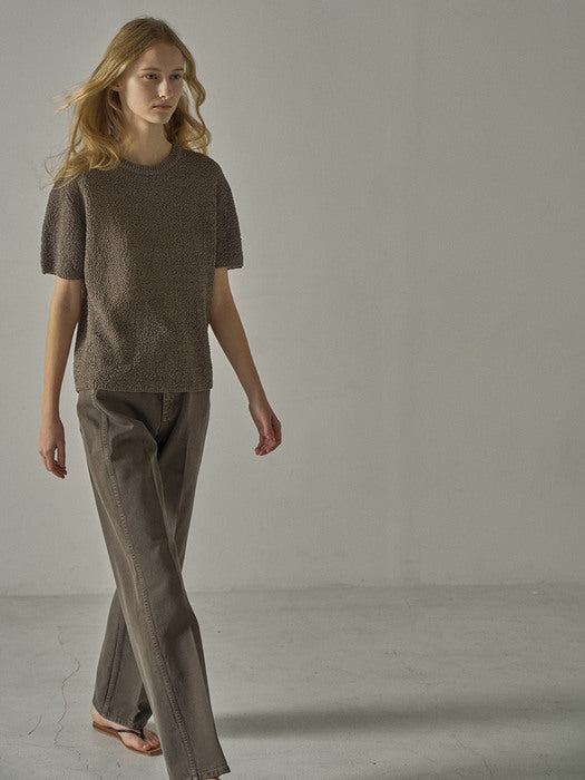 Facade Pattern Classic Denim ash brown