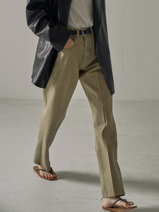 Facade Pattern Classic Denim dust khaki