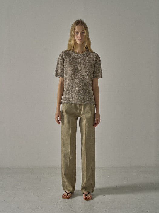Facade Pattern Classic Denim dust khaki