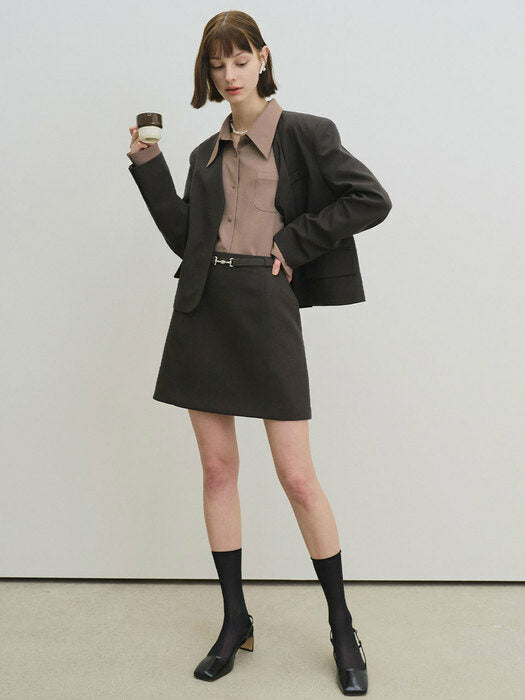 Grove 21Ss Owl Skirt