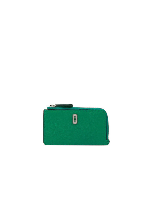 Vunque Magpie Zipper Card Wallet Green