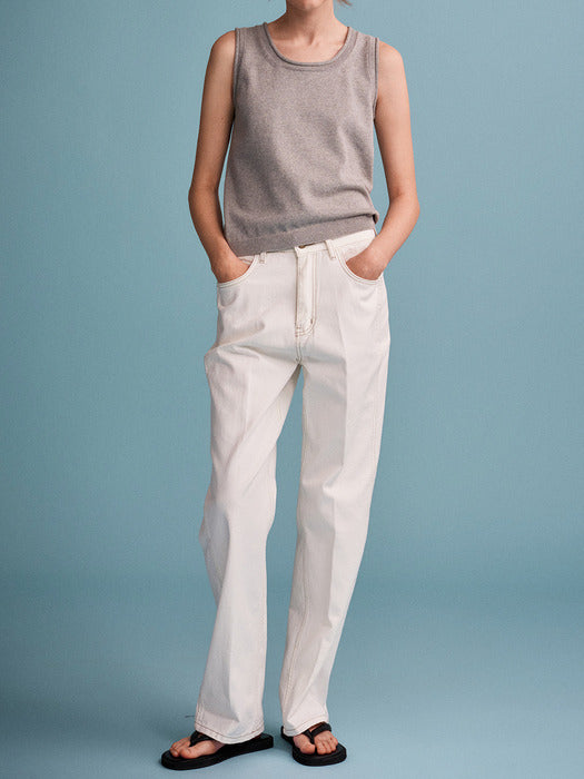 Facade Pattern Classic Denim off white