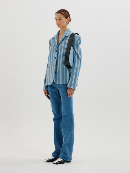 [EENK] Tissy Bootcut Denim Pants - Sky Blue