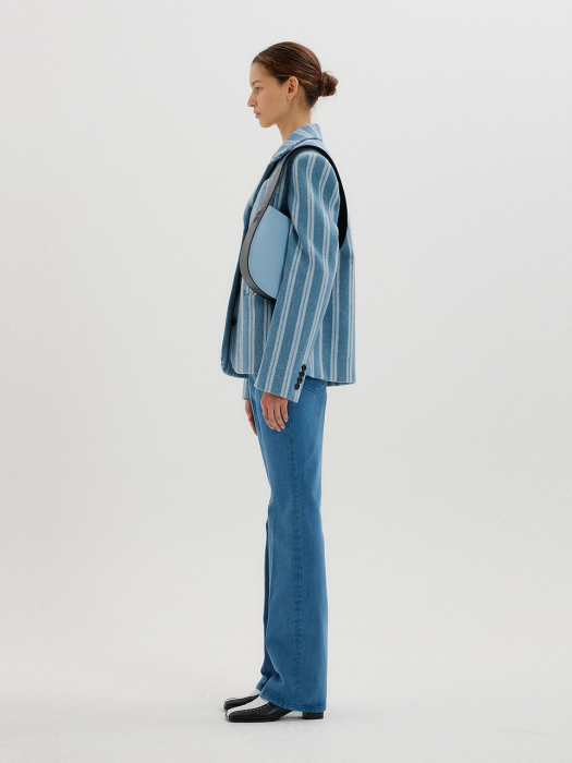 [EENK] Tissy Bootcut Denim Pants - Sky Blue