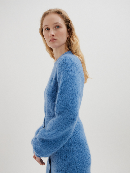 Eenk Toki Cable Knit Pullover - Lavender