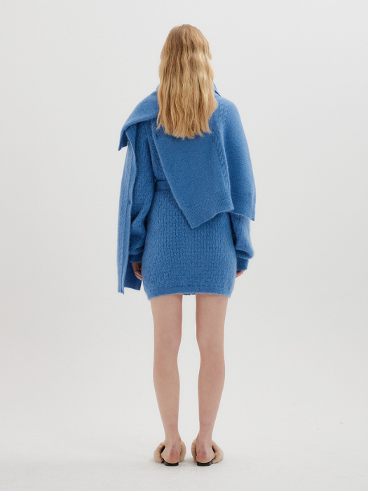 Eenk Tiki Transformable Knit Vest - Lavender