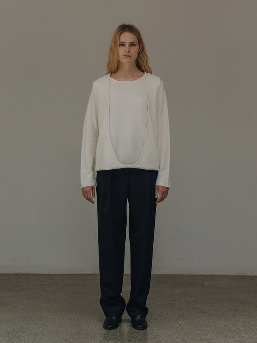 [moia] double knit wear (ivory)