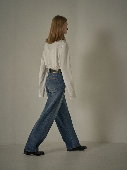 Facade Pattern Classic Denim vintage washing