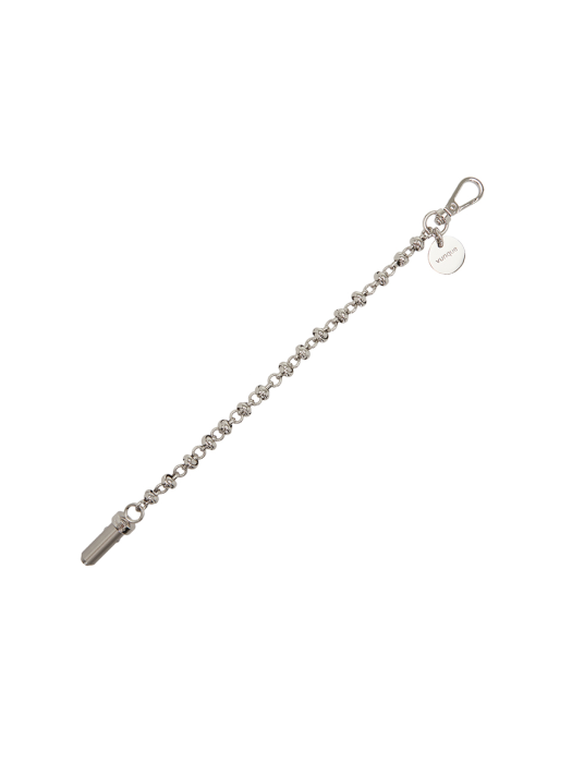 [vunque] Metal Weaving Bullet Chain (Silver)
