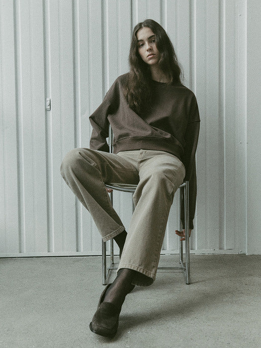 [EXCLUSIVE] sweatshirt (brown)