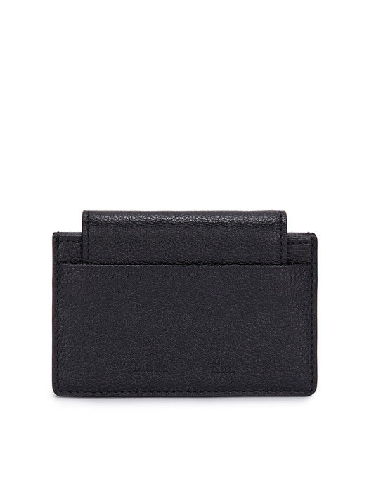ACCORDION WALLET IN BLACK