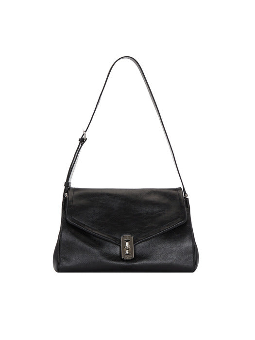 [vunque] Occam Doux Shoulder L (오캄 두 숄더 라지) Black

Soft and Chic Shoulder Bag in Large Size