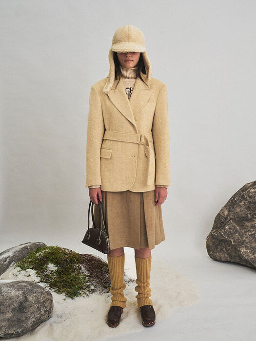 Grove 21Winter Liberty Skirt [BEIGE]