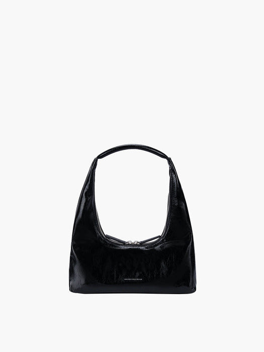 Margesherwood Hobo Shoulder black crinkle