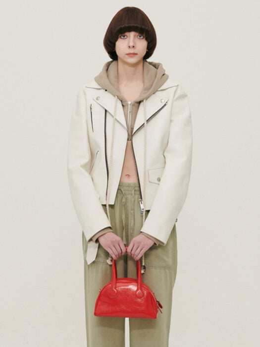 [Exclusive] BAMI BAG_red crinkle