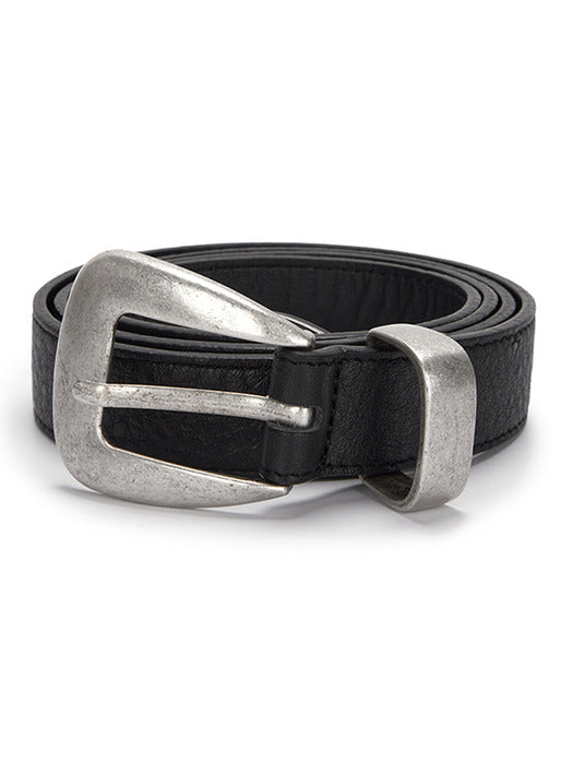 WESTERN STYLE BELT IN BLACK