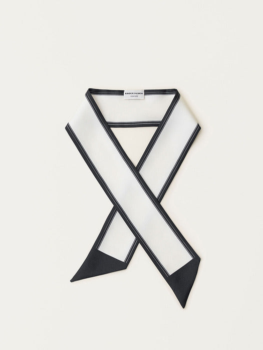 Kindersalmon Silk Scarf 07