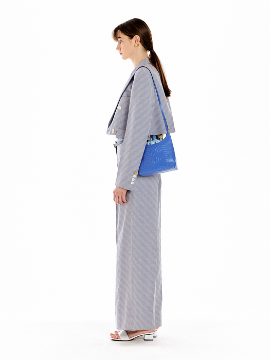 Eenk Uele Double-Breasted Blazer - Lavender