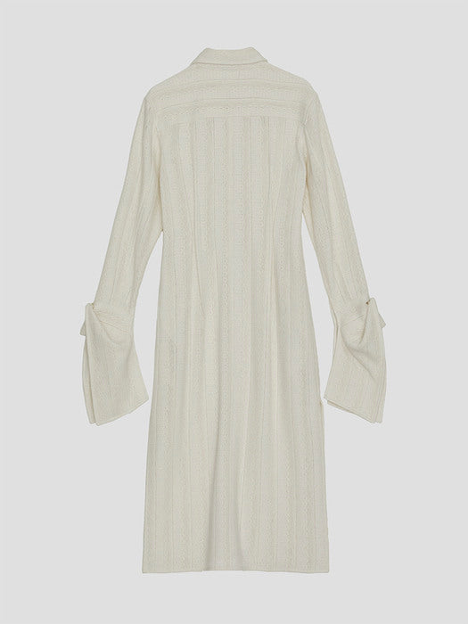 [recto] BERGAMO TENNIS DRESS (WHITE)