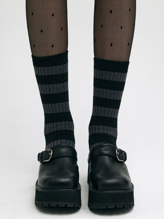 Shoes in black plain 230 - Premium quality product image