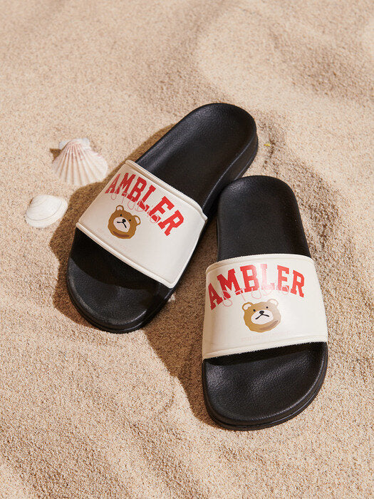 [ambler] Ambler Bear Slide Slipper - ASD101
