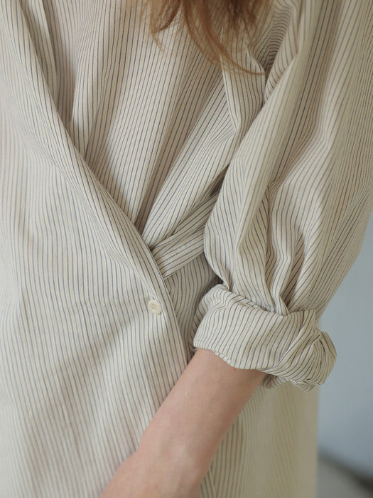 small ST shirt (navy stripe)