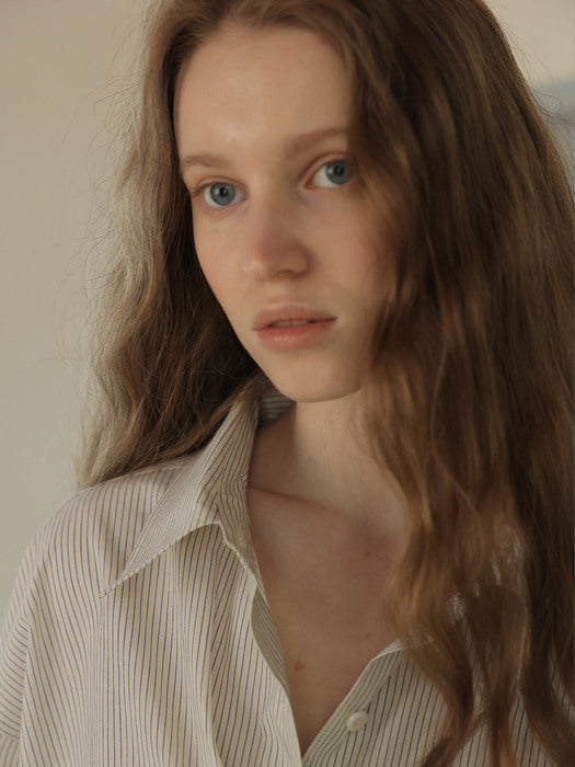 small ST shirt (navy stripe)