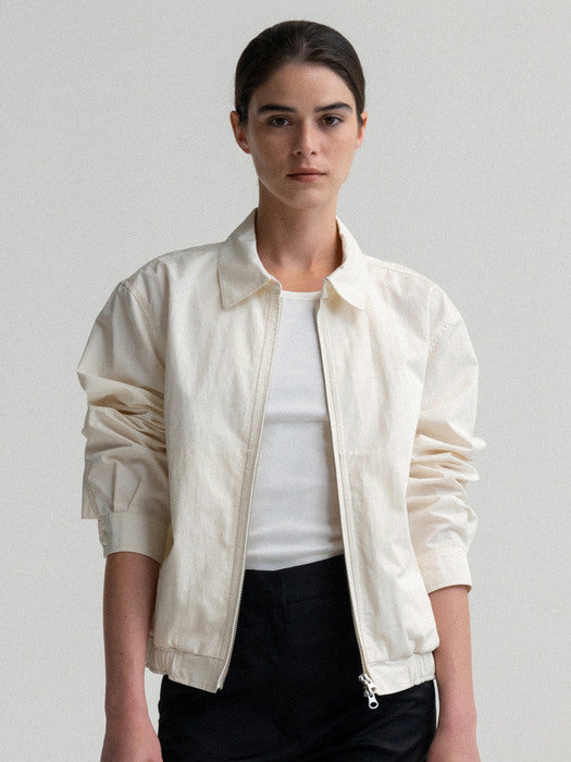 Marche summer blouson (Ecru)