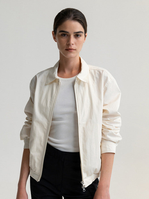 Marche summer blouson (Ecru)