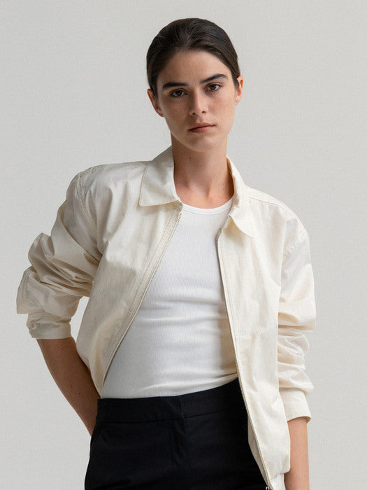 Marche summer blouson (Ecru)