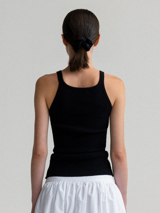 Nothing Written Knit sleeveless (Black)