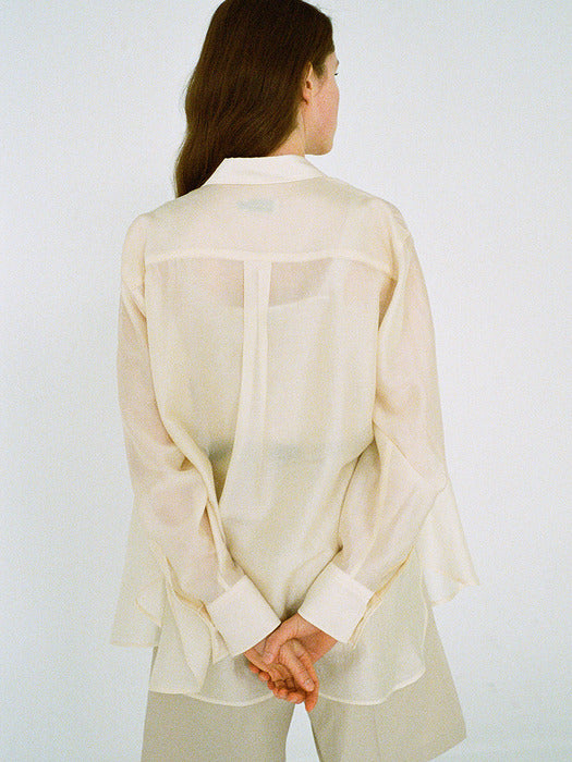 Facade Pattern Soft Breeze Shirt lemon