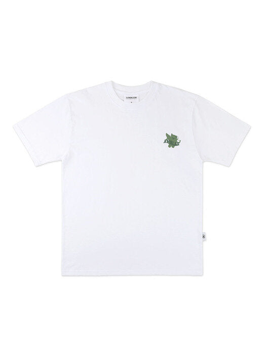 [ambler] Cupid Bear Over fit T-Shirts AS932 (White)