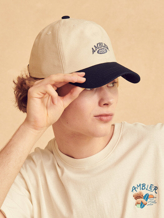 [ambler] 1999 Ball Cap AH402 (Beige)