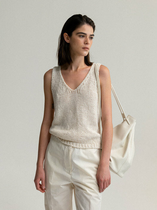 Nothing Written Vegetable bucket bag (Ivory)
