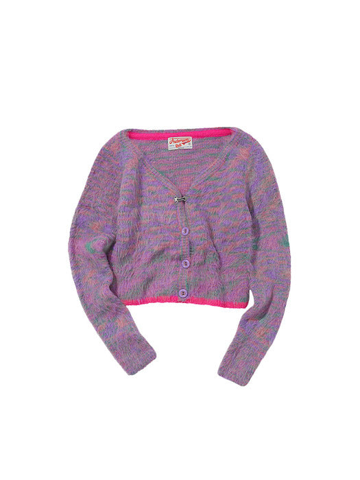 [andersson bell] (WOMEN) SULLIVAN KNIT CARDIGAN atb775w(MULTI PURPLE)