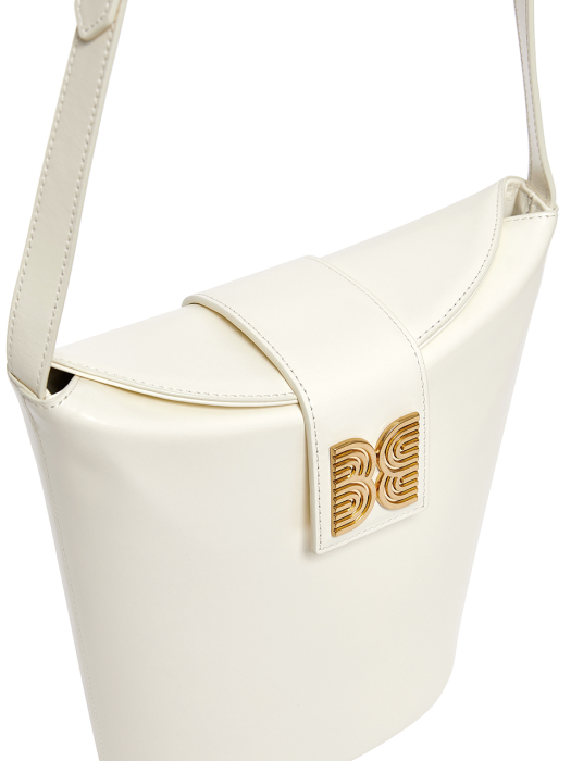 Eenk Hobart Folded Top Bucket Bag - Cream