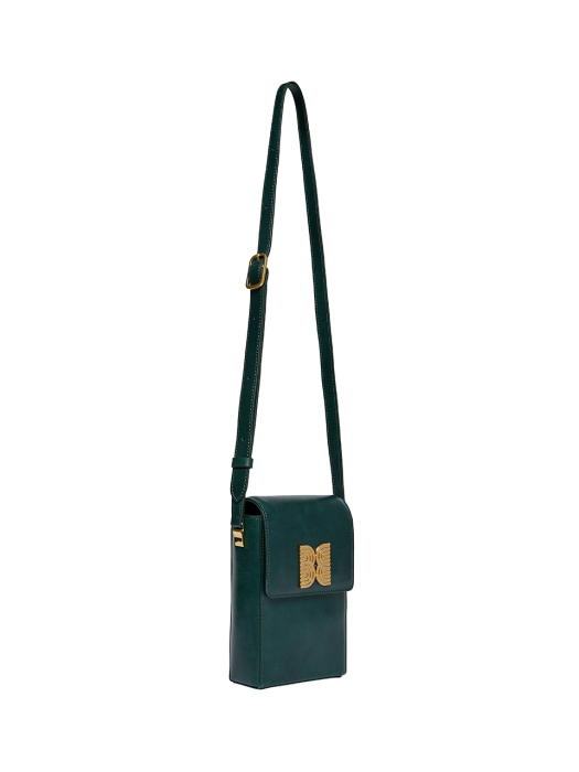 Eenk Hanee Petit Square Bag - Green