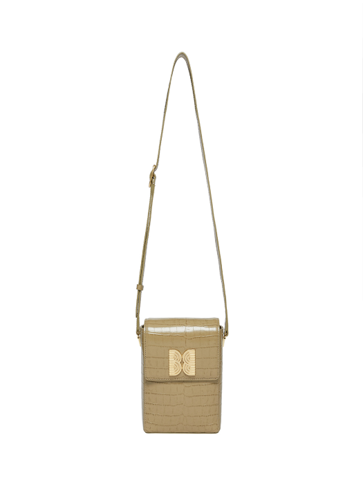 Eenk Hanee Petit Square Bag - Olive Green