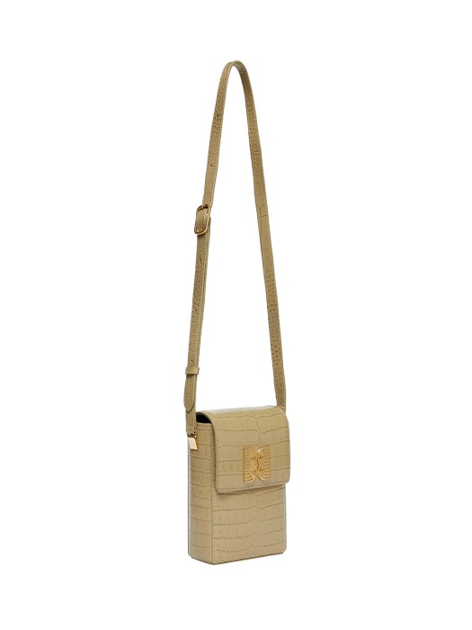 Eenk Hanee Petit Square Bag - Olive Green