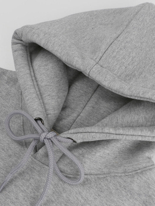 [ambler] Bad Bear Over fit Hoodie AHP906 (melange)