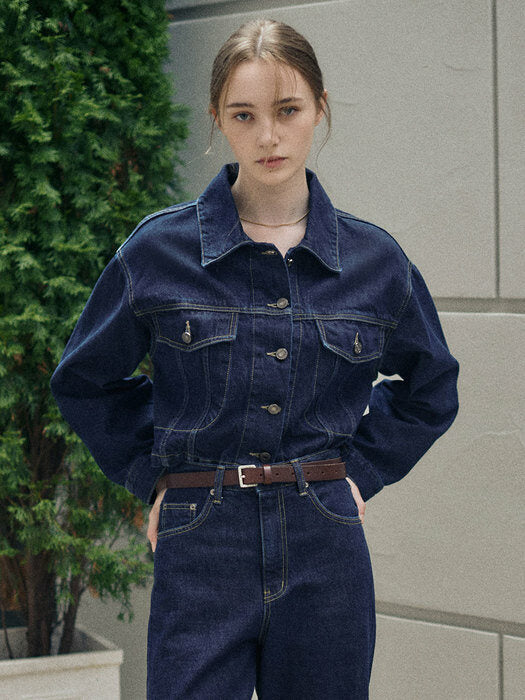 [loeuvre] Workwear Denim Jacket SJ2AJ714-35