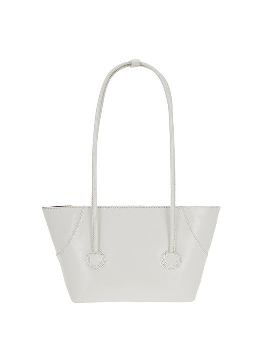 BOAT SHOPPER MEDIUM_snow white crinkle