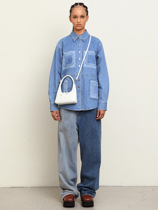 HOBO MINI+STRAP_snow white crinkle