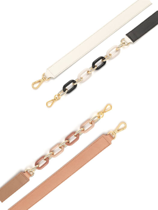 [Carlyn] Acrylic Chain Strap J70106010
