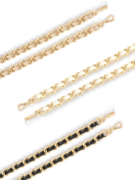 Leather Braided Short Strap 3colors_J70303010