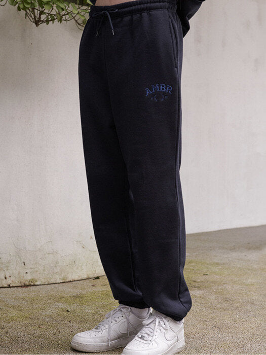 [ambler] Bay tree jogger pants AP601 (navy)