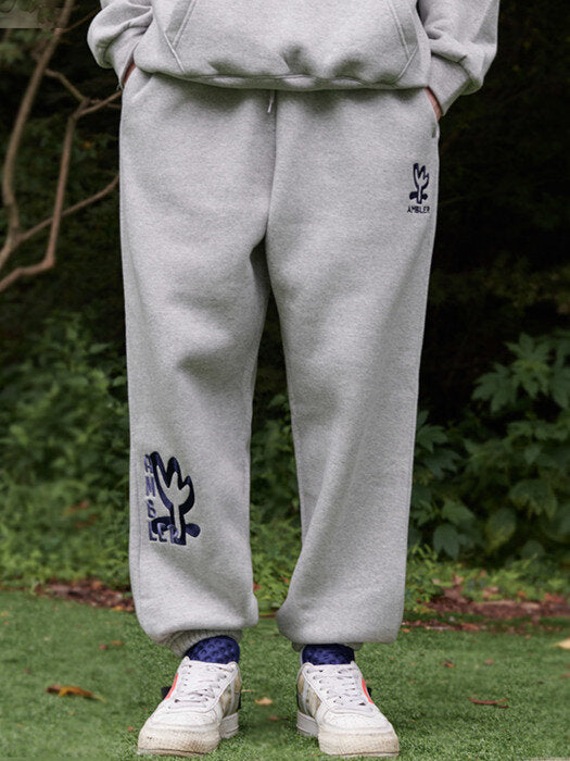 [ambler] Tulip jogger pants AP602 (melange)
